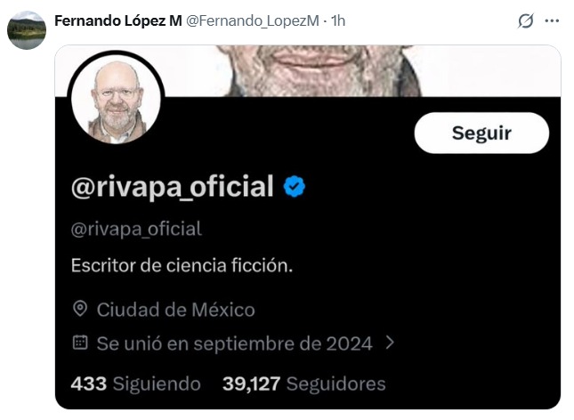 Tunden a Raymundo Riva Palacio