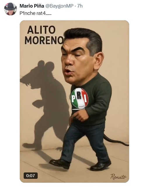 Redes se burla de Alito tras ataque de ira