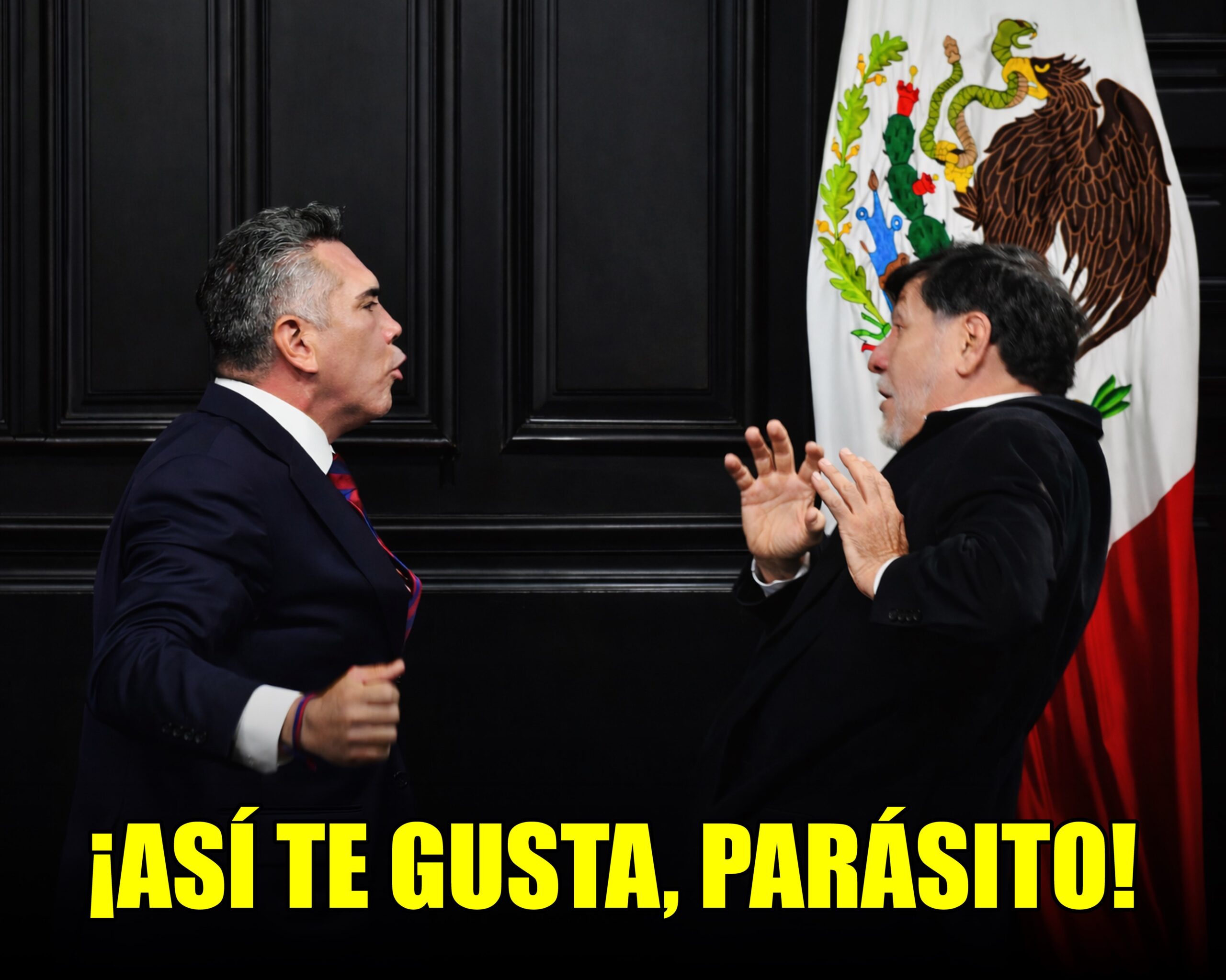 Alito Moreno agrede a Noroña