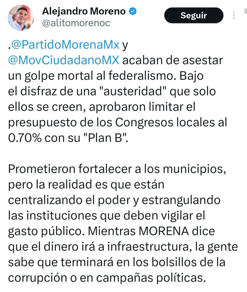 Alito Moreno X