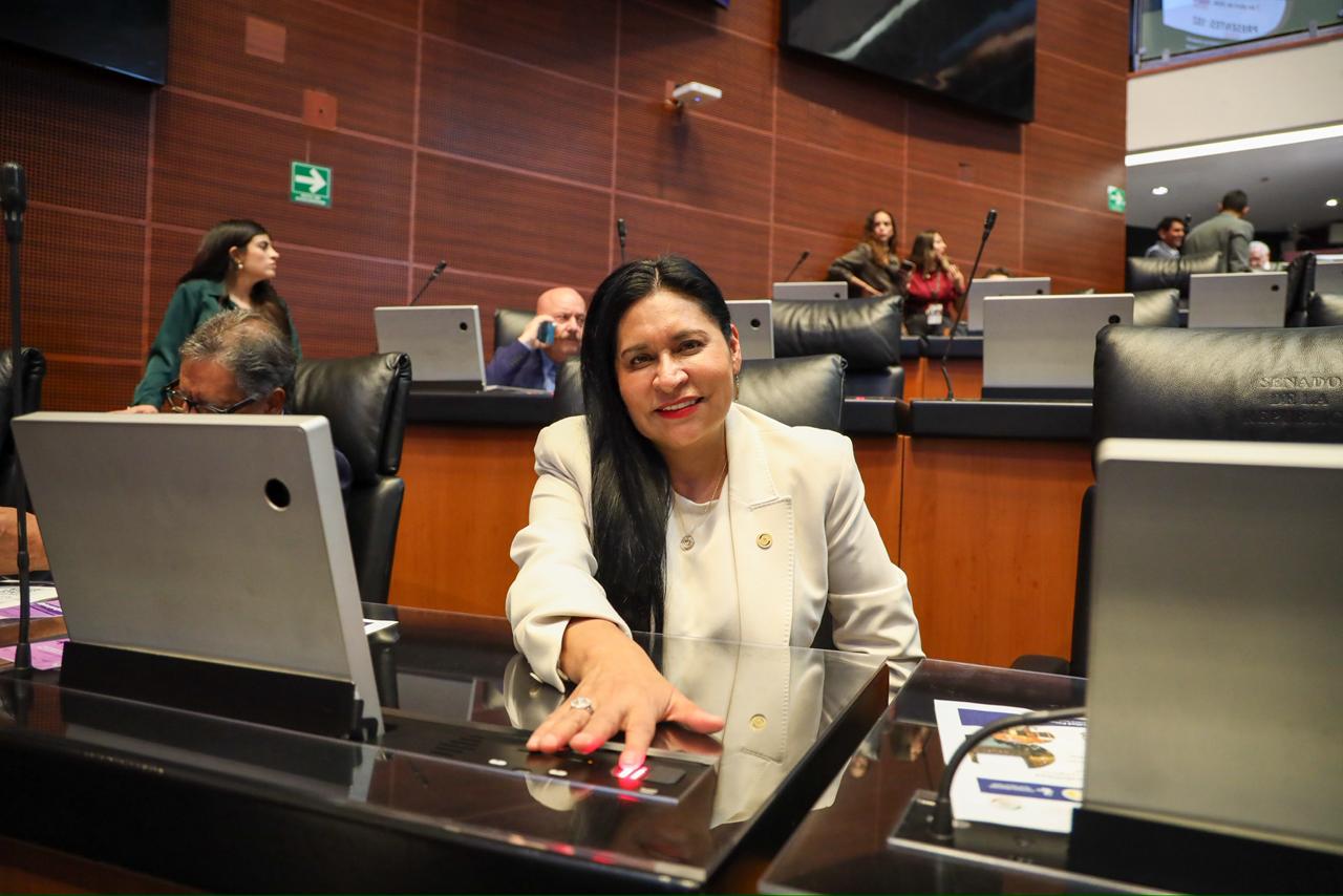 Ana Lilia Rivera celebra Ley de Inversión en Infraestructura