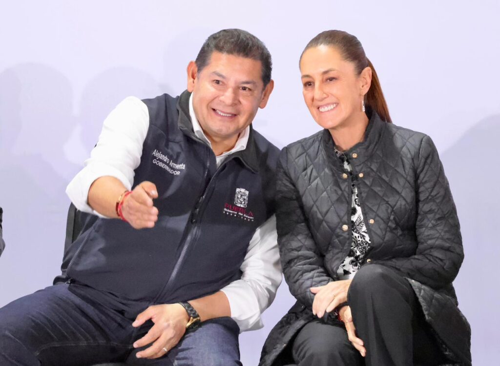 Armenta y Sheinbaum