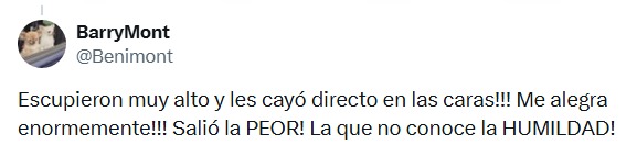 Burlas contra Laura Zapata en LCDLF