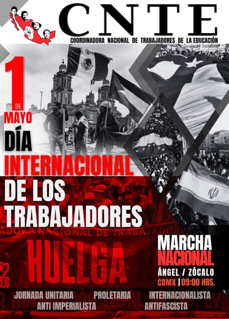 CNTE protestas