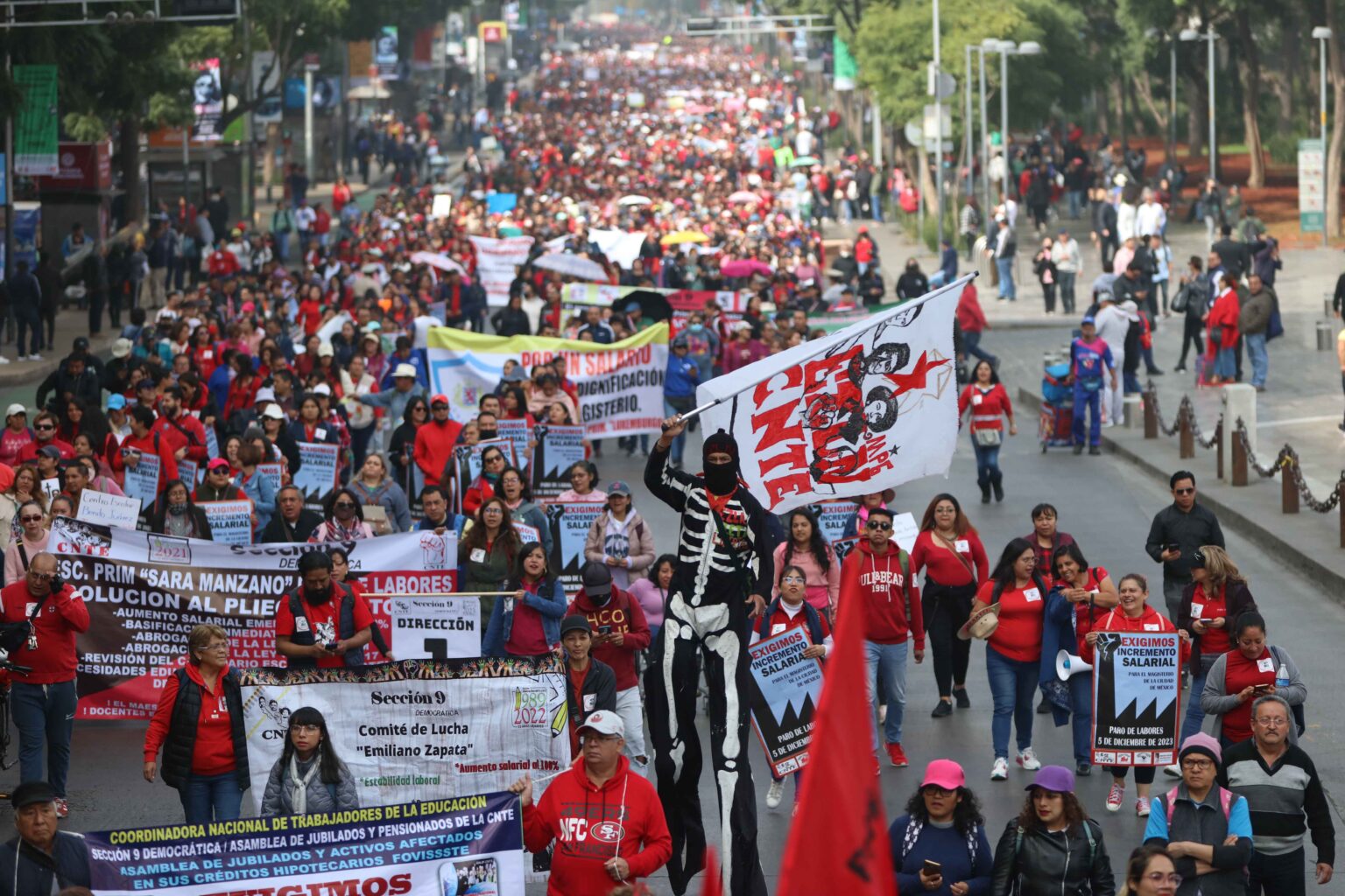 CNTE protestas Mundial FIFA