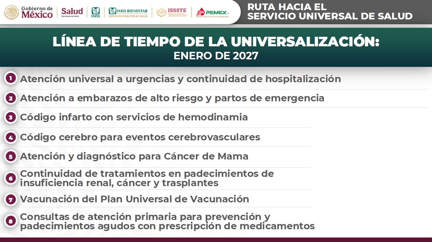 ¿Cómo funcionará el Servicio Universal de Salud?
