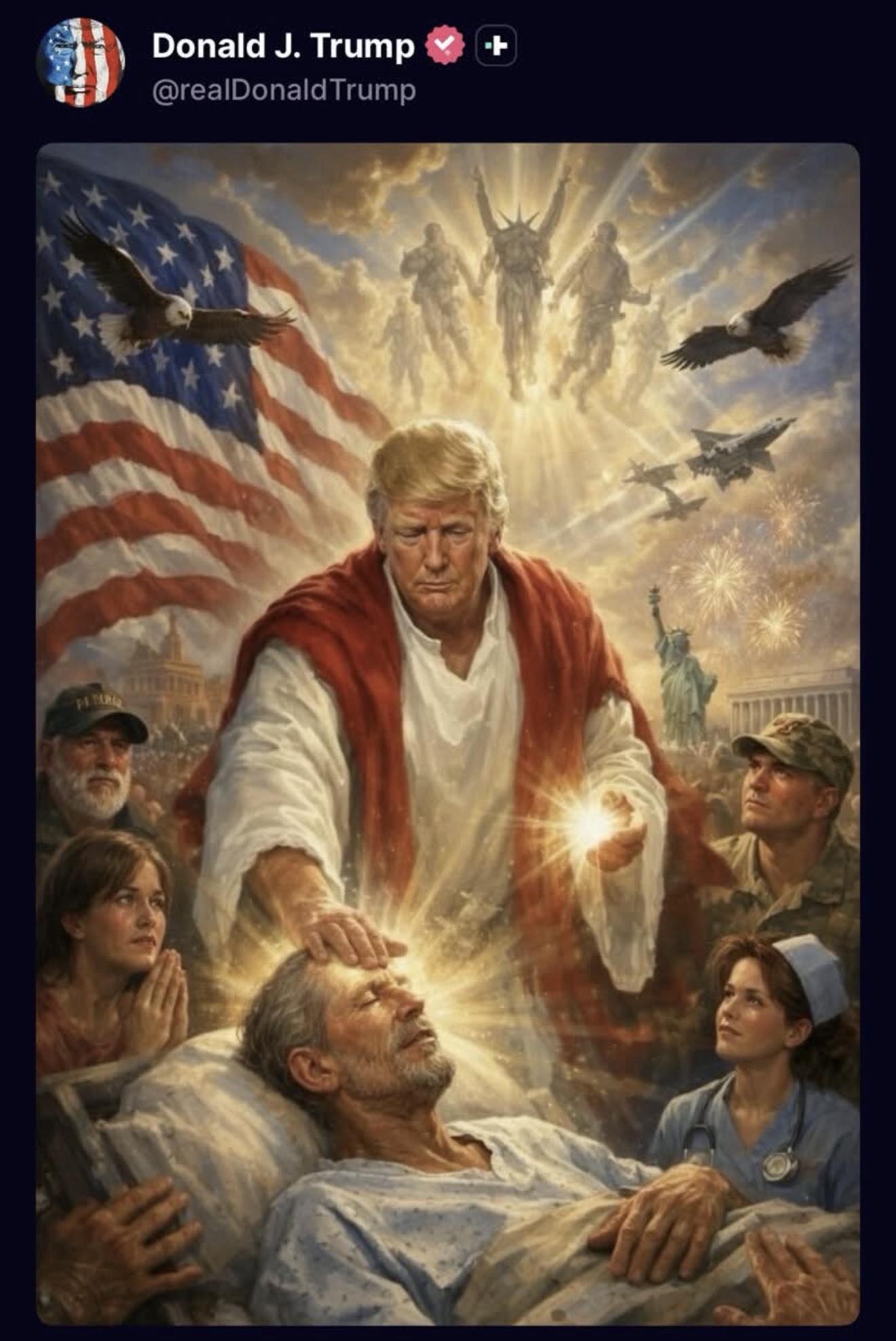 Trump como Dios