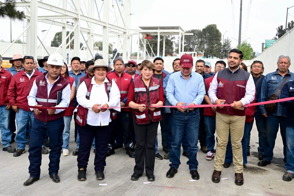 inaugura Delfina Gómez carcamo
