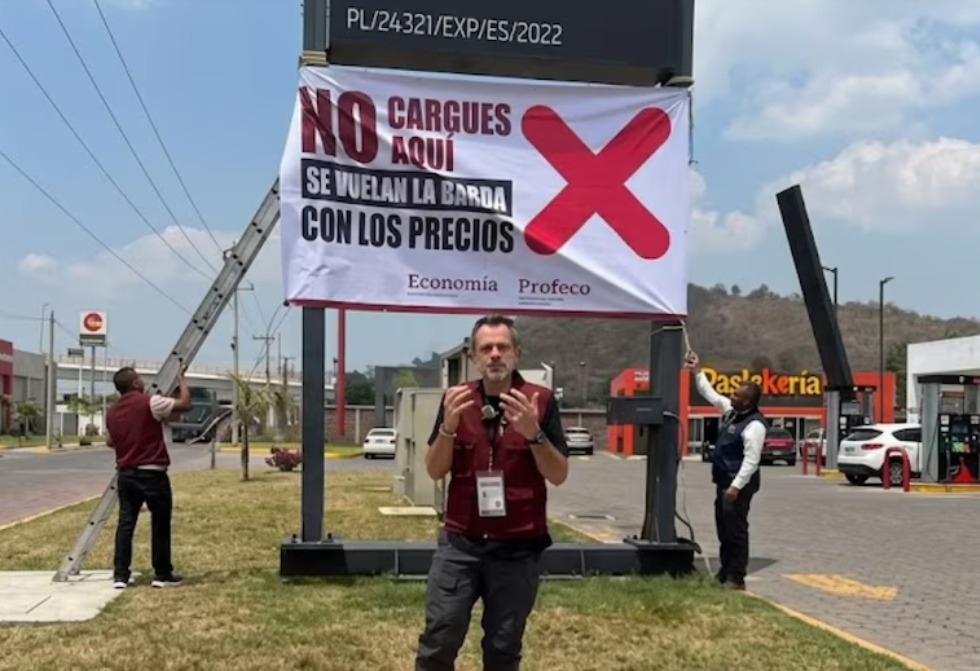 Iván Escalante gasolina