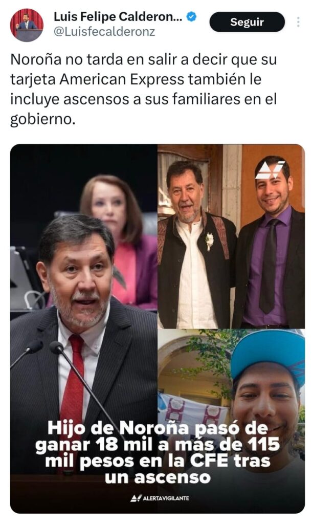 Luis Felipe Calderón contra Fernández Noroña