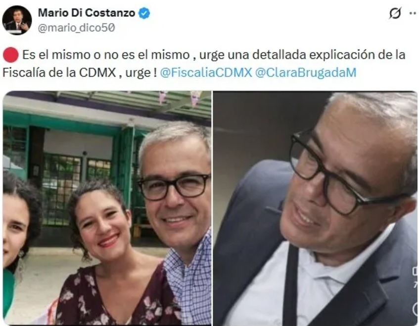 Mario Di Costanzo foto falsa