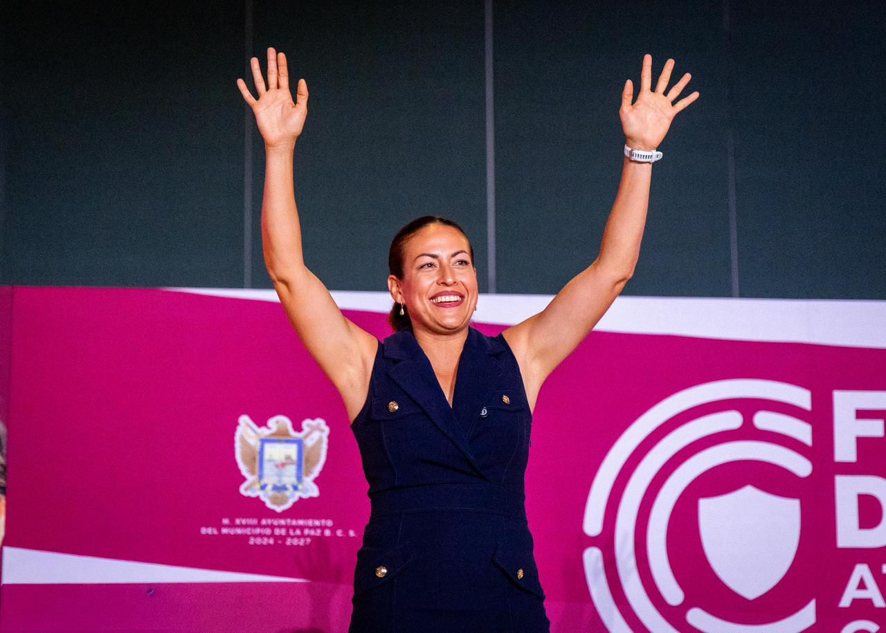 Milena Quiroga presenta resultados de seguridad en La Paz