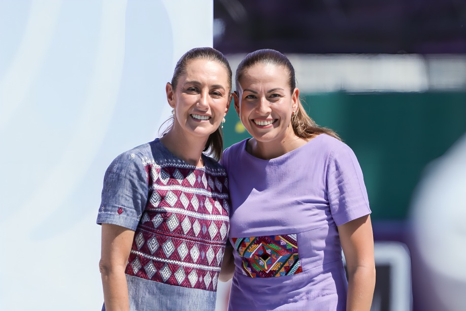 Milena Quiroga y Sheinbaum