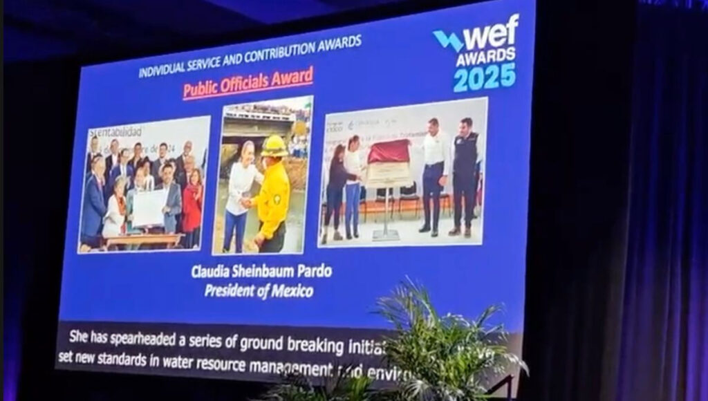 Premio WEF Sheinbaum