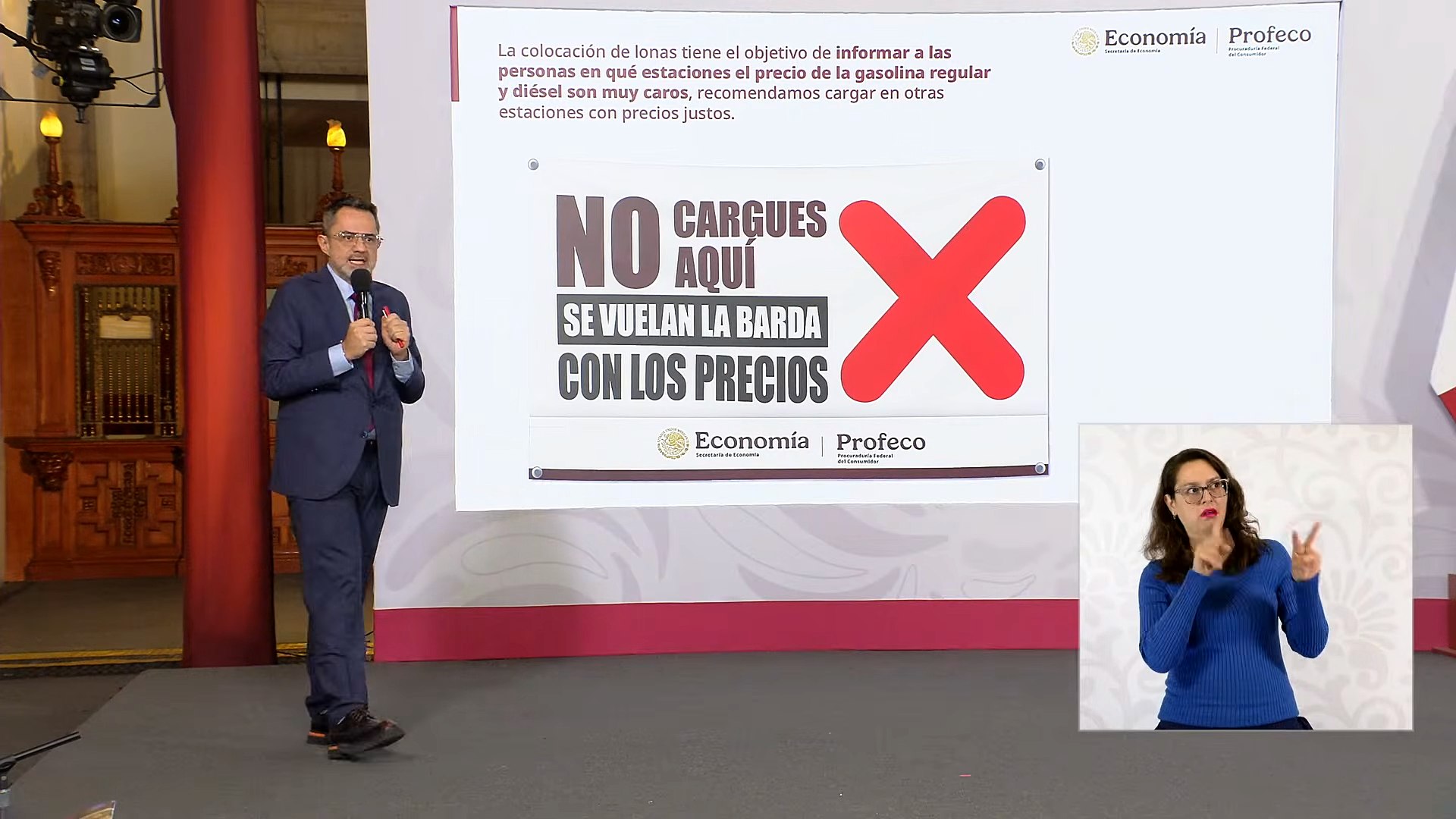 Profeco lonas