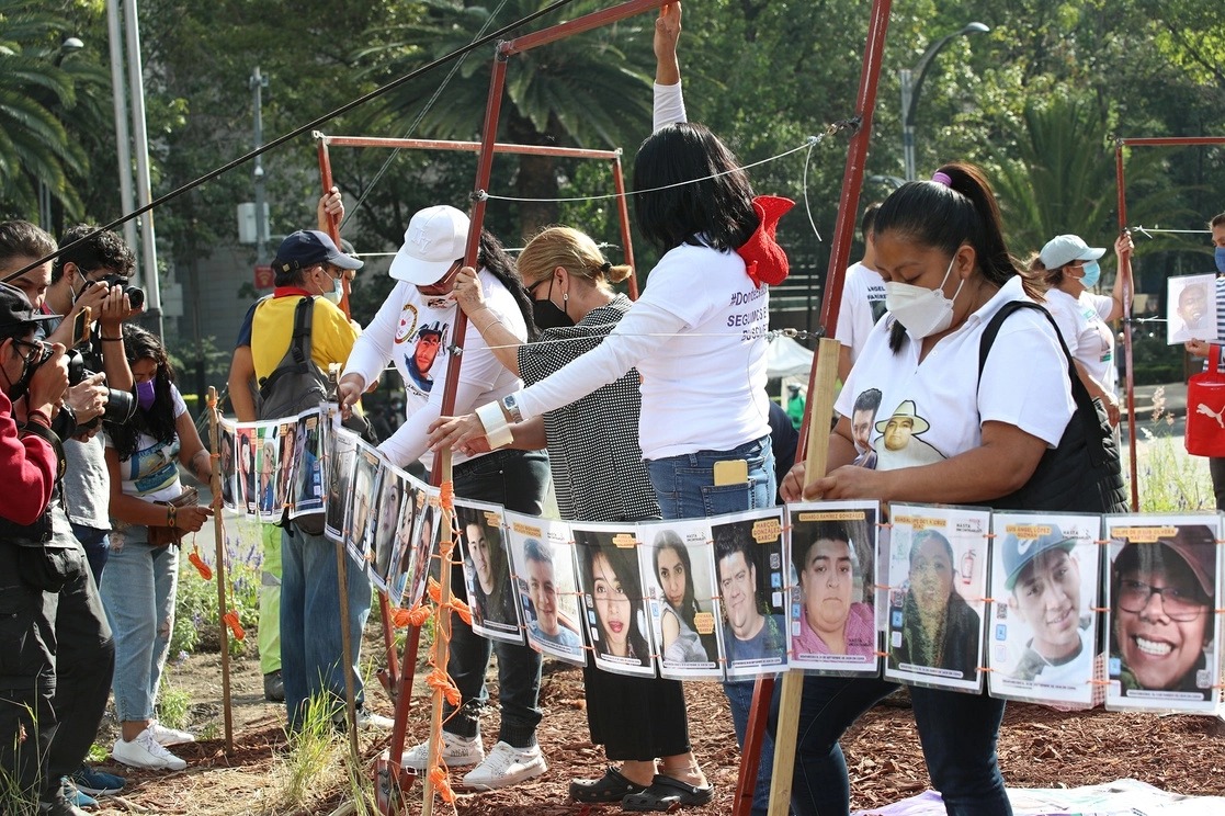 Protestas por desaparecidos en el Mundial 