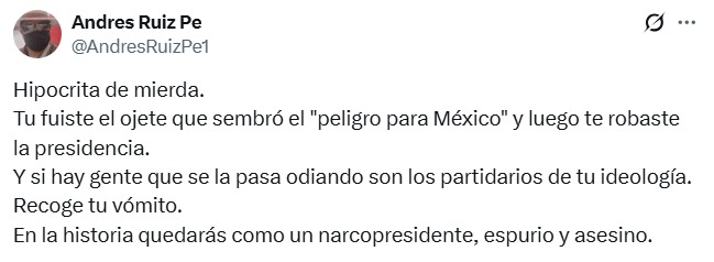 Redes exhiben a Felipe Calderón