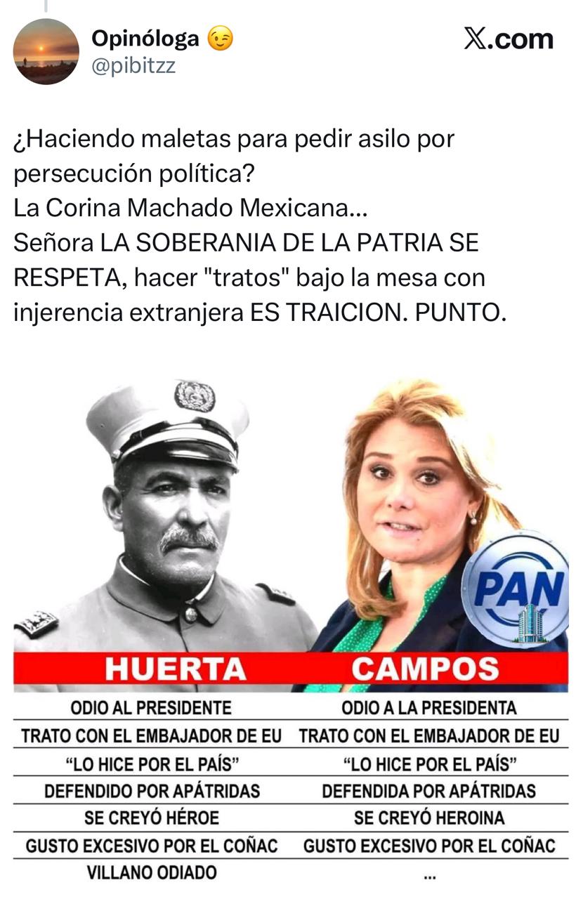 Redes juzgan a Maru Campos
