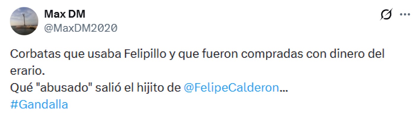 Redes se burlan del hijo de Felipe Calderón
