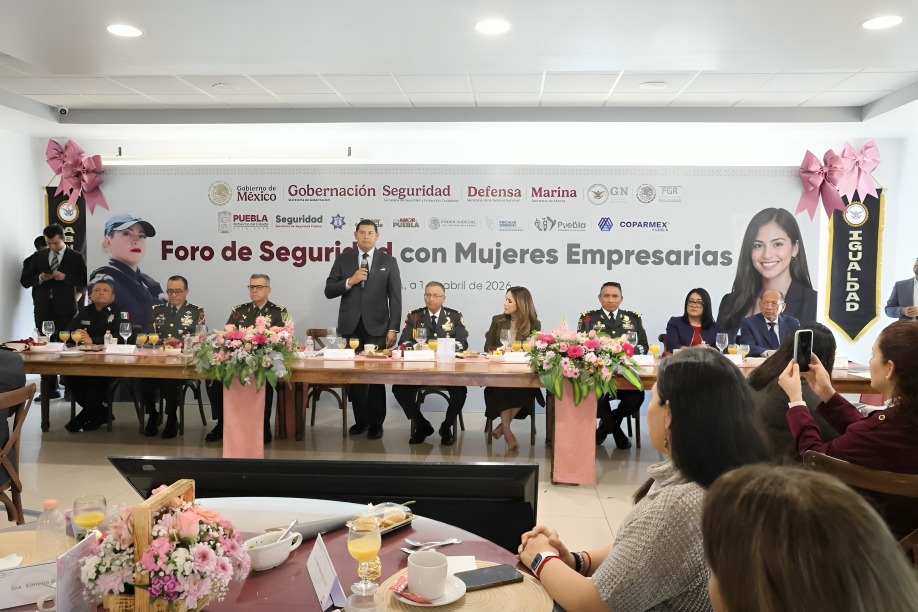 Seguridad de mujeres es prioridad para Puebla
