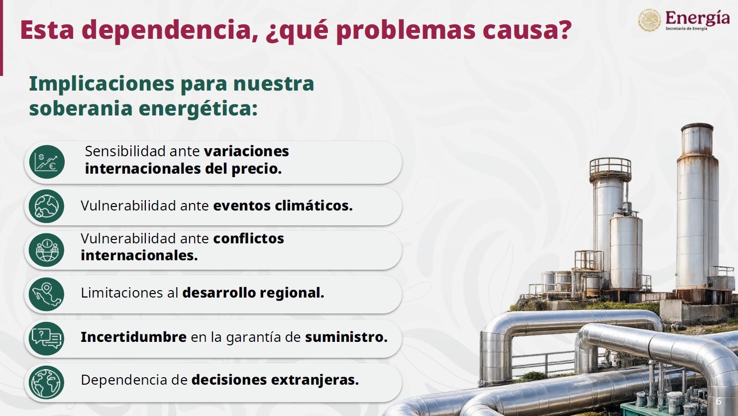 Sheinbaum presenta plan de gas natural 