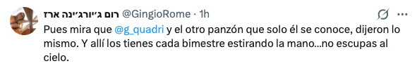 Tunden a Pedro Sola por criticar los programas sociales