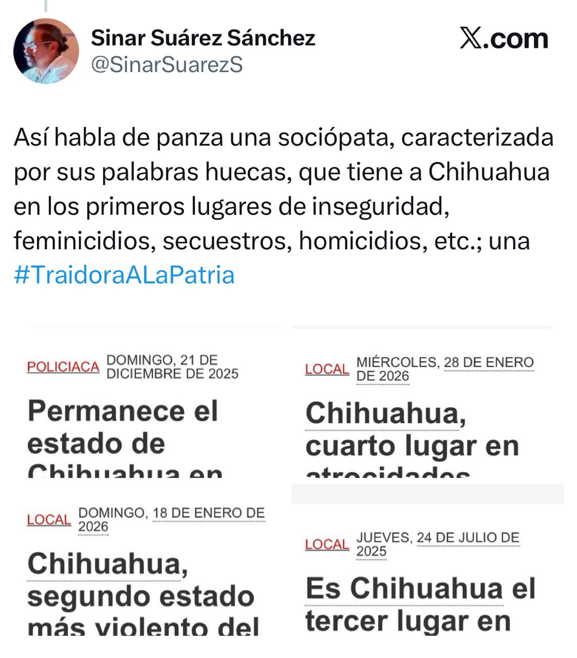 Usuarios critican a Maru Campos