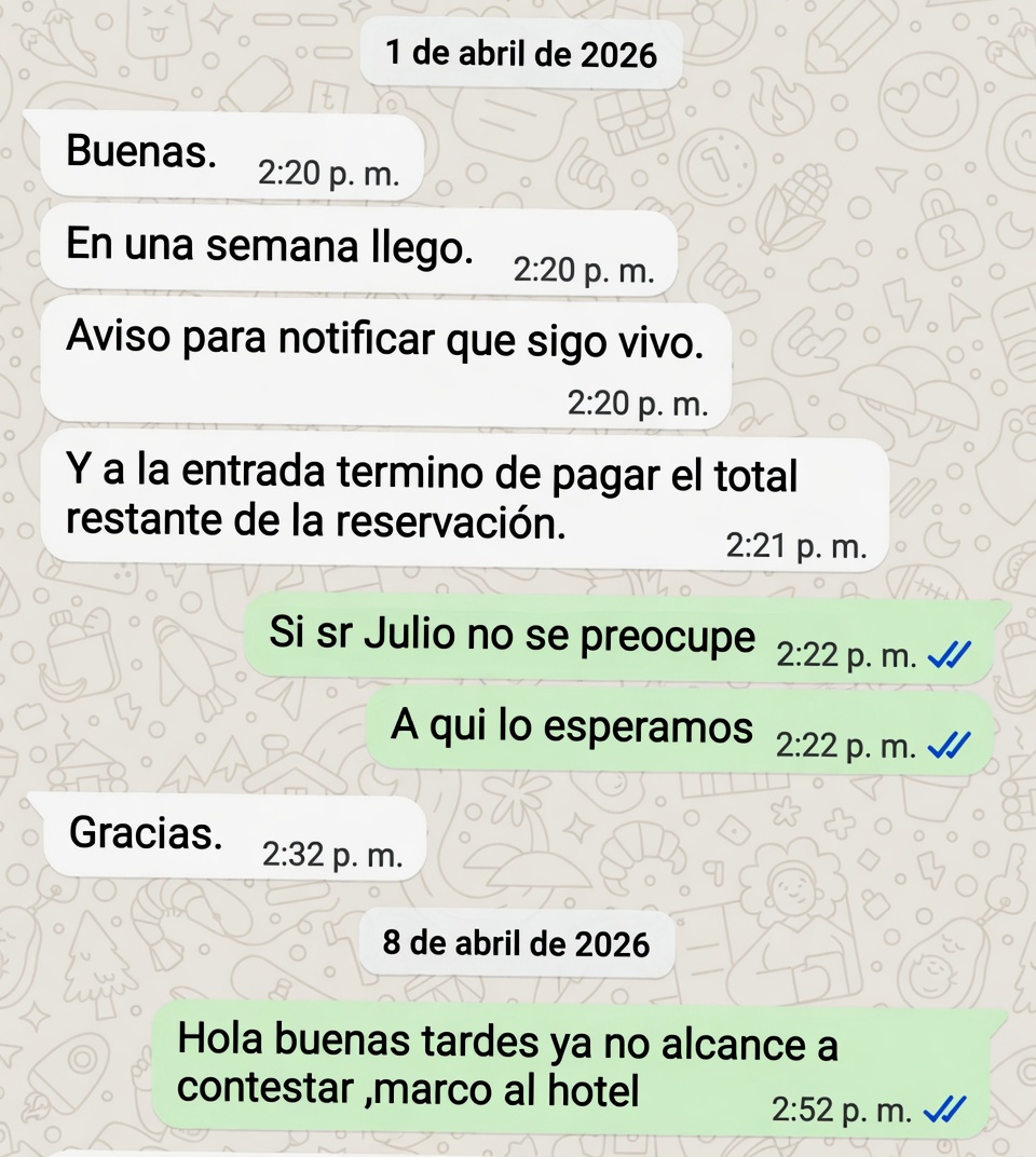 WhatsApp tirador de Teotihuacán