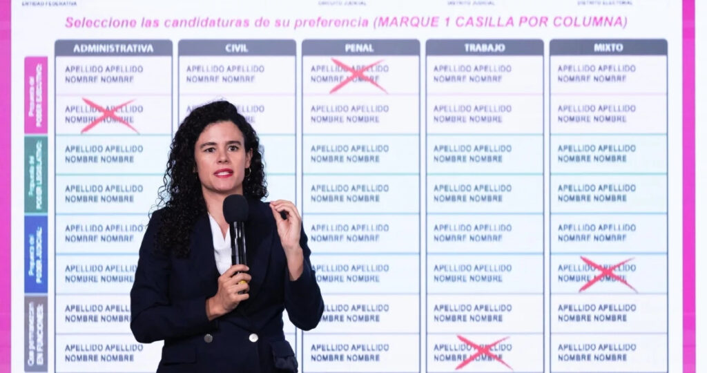 Ana Lilia Rivera apoya modificar fecha de elección judicial