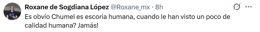 Chumel escoria