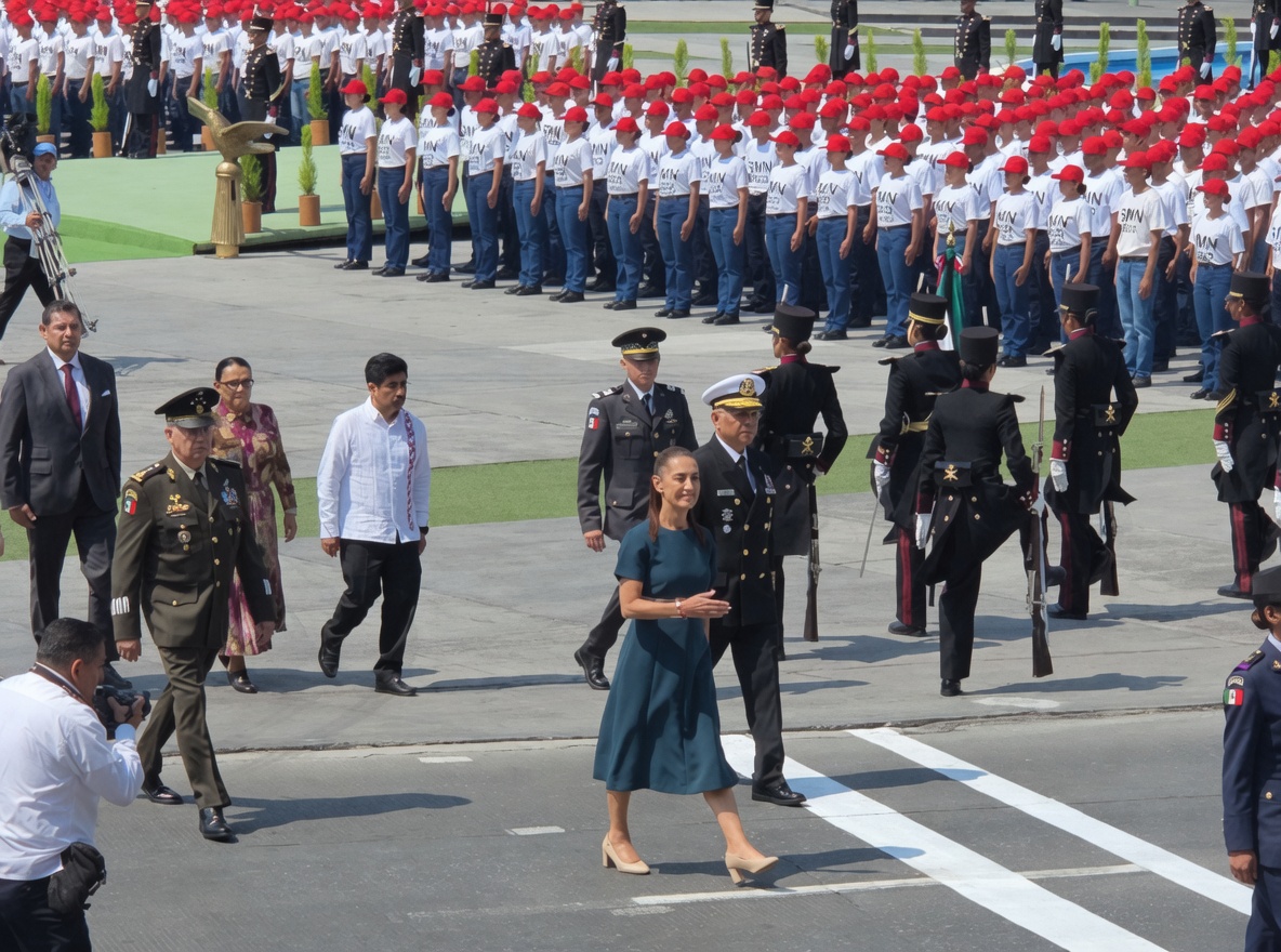 Sheinbaum y Armenta defienden soberanía de México en aniversario de la Batalla de Puebla