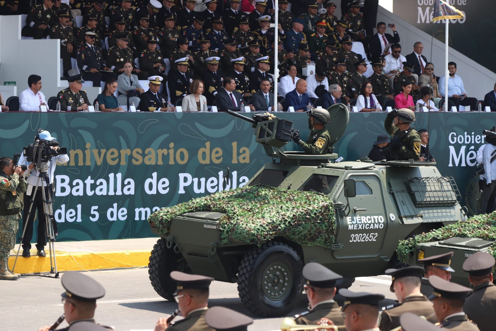 Sheinbaum y Armenta defienden soberanía de México en aniversario de la Batalla de Puebla