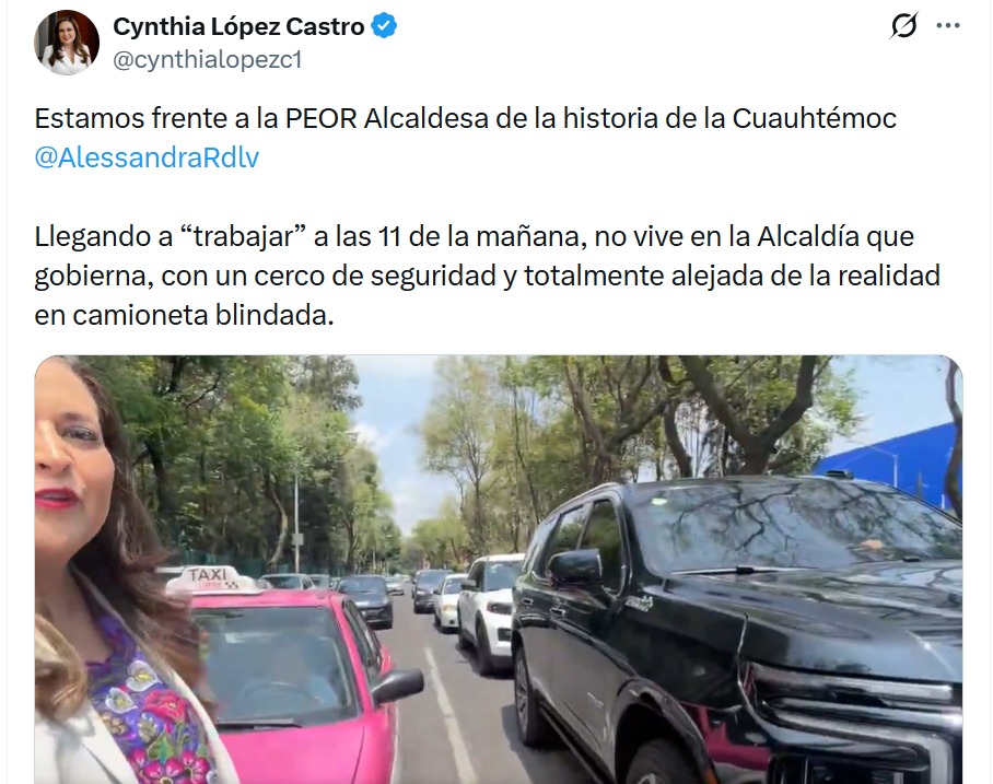 Exhiben a Alessandra Rojo
