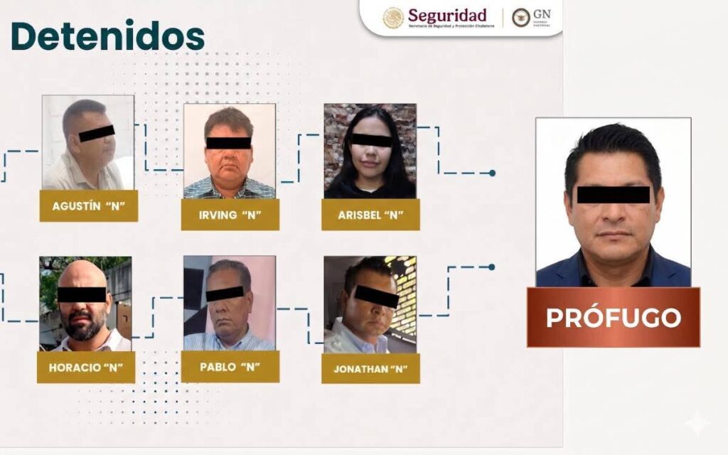 funcionarios detenidos en Morelos