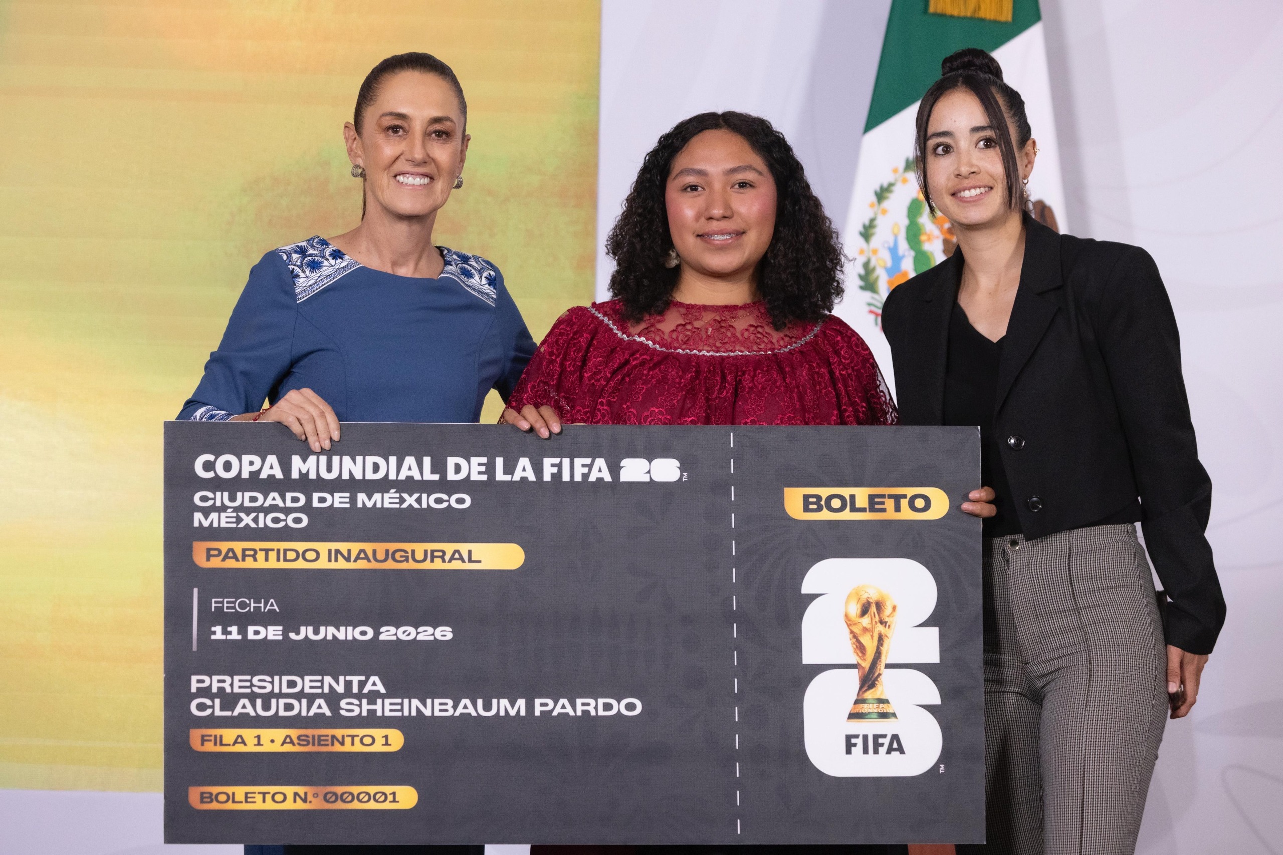 Ganadora boleto del Mundial
