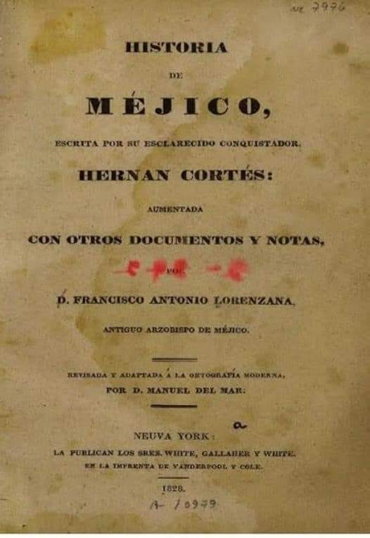 Historia de Méjico Hernán Cortés
