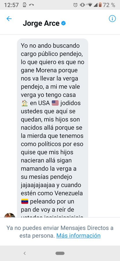 Jorge Travieso Arce en X
