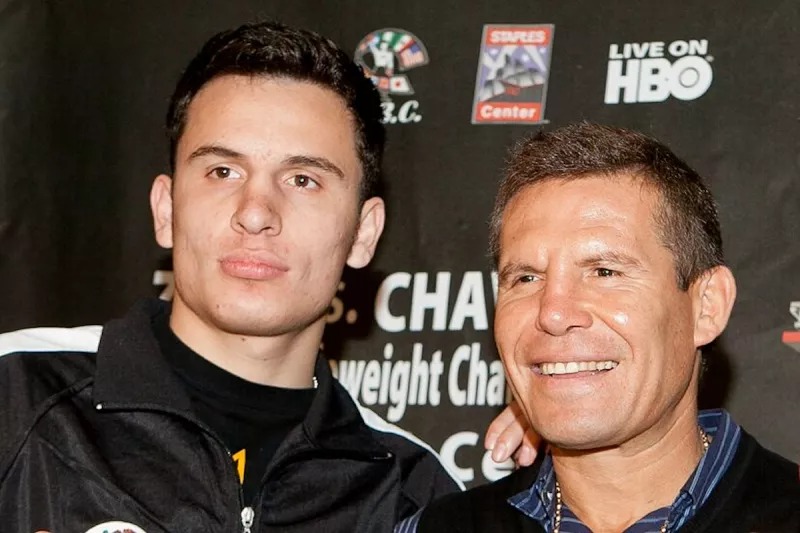 Julio César Chávez y Omar Chávez