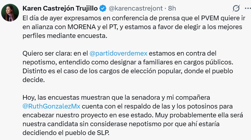 Karen Castrejón PVEM