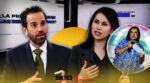 Latinus presume encuesta contra Sheinbaum… de Lorena Becerra