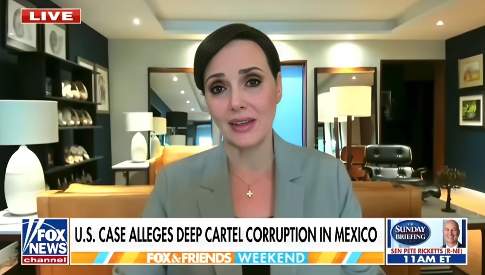 Lilly Téllez ofrece entrevista a Fox News