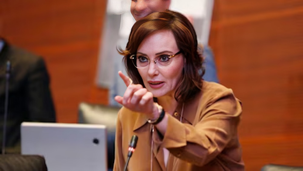 Lilly Téllez responde a acusaciones de Noroña en Sala VIP