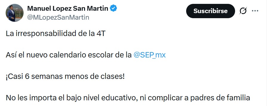 López San Martín vs SEP