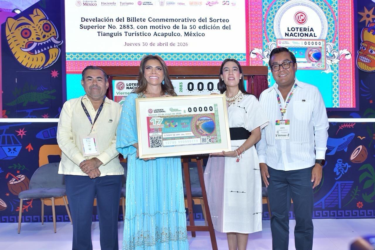 Lotería Nacional boleto Tianguis 