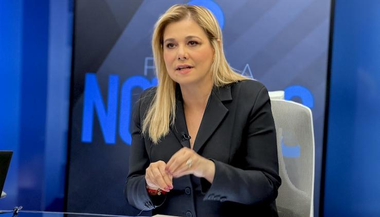 Maru Campos con Ciro Gómez
