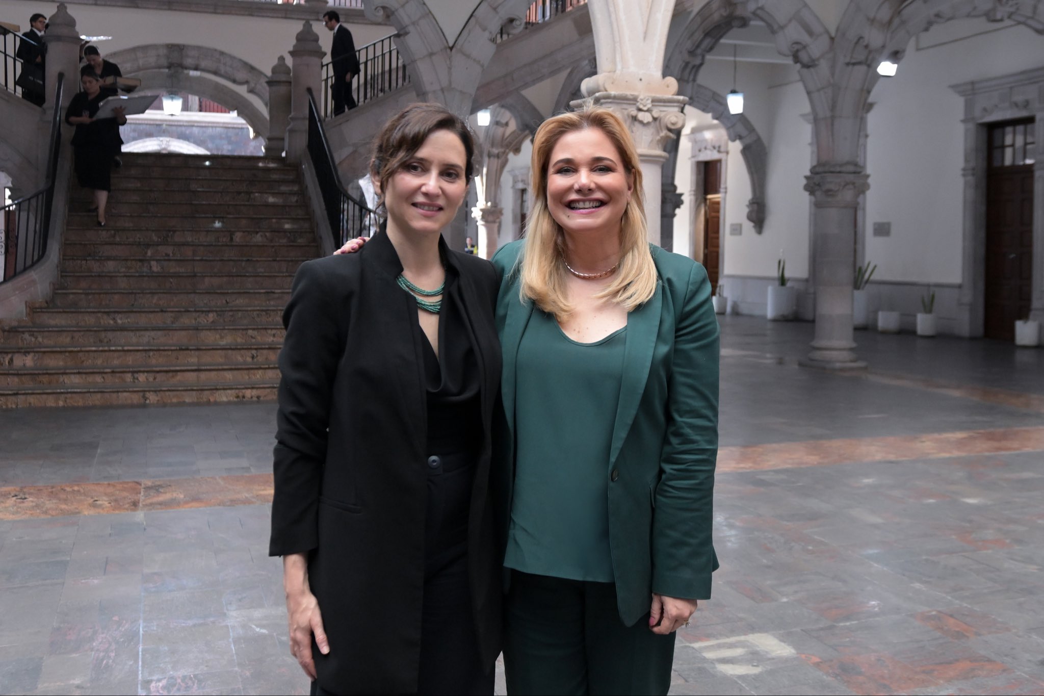 Maru Campos y Díaz Ayuso 