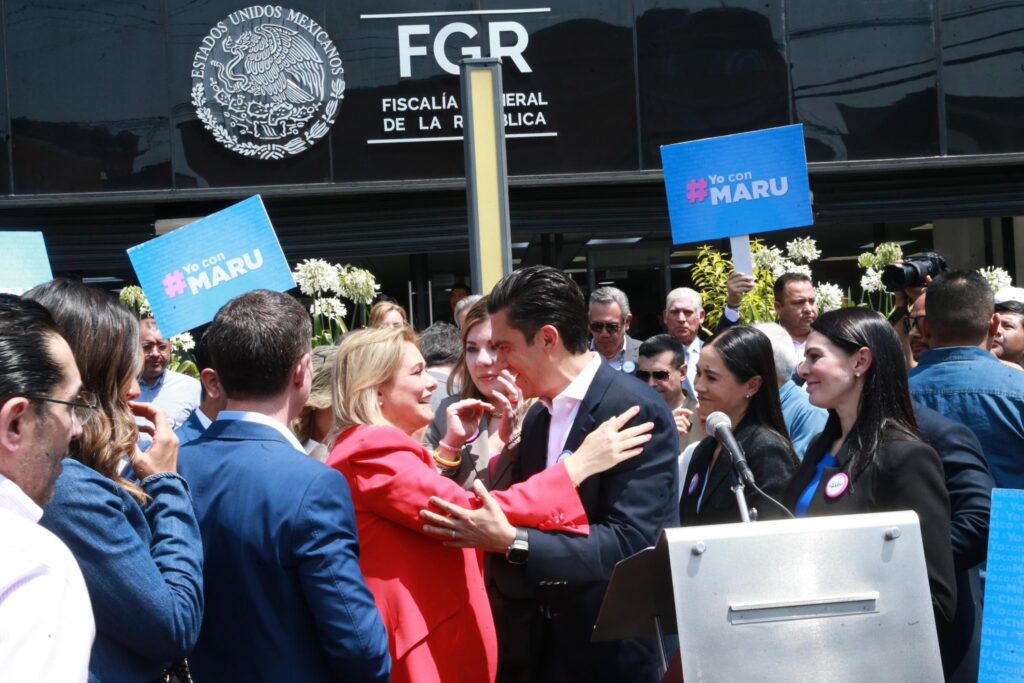 Maru Campos y Jorge Romero PAN