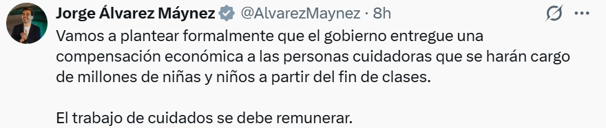 Máynez contra SEP