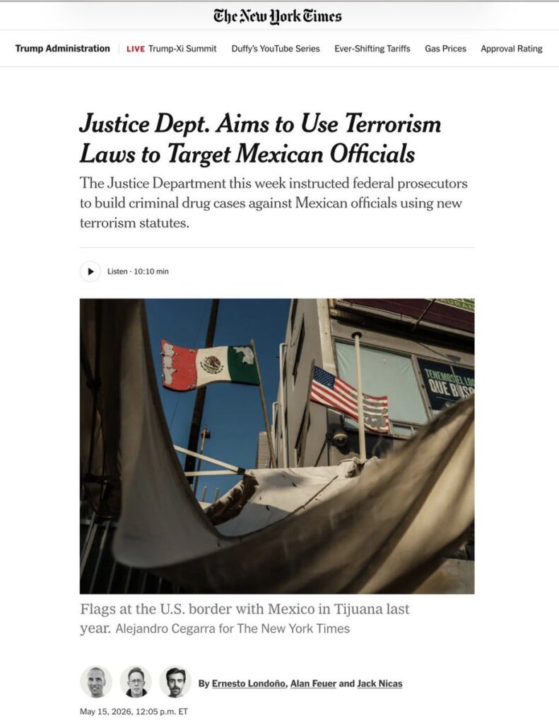 NYT artículo EU