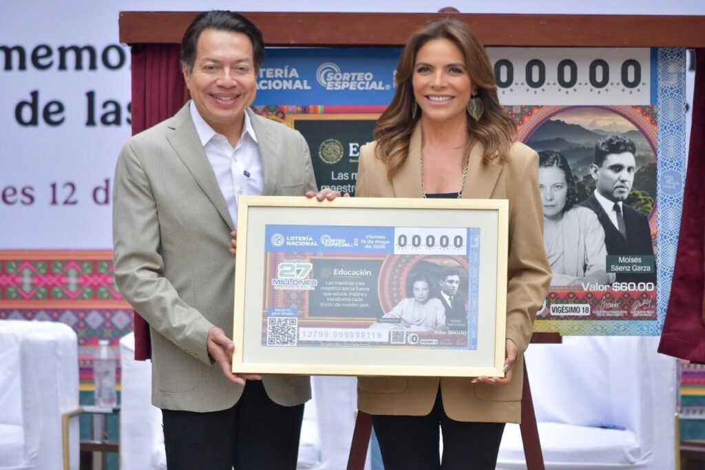 Olivia Salomón y Mario Delgado